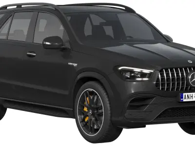 Mercedes-Benz GLE63S AMG 2024 3D model