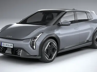 Kia EV4 Hatchback 2026 3D model