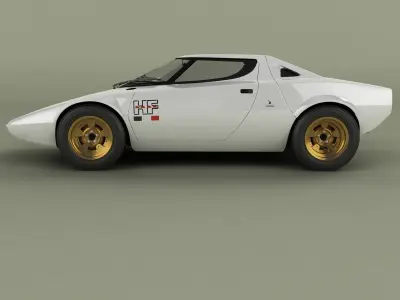 Lancia Stratos HF Prototype  3D model