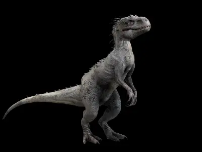 Indominus Rex - Diabolus Rex Low-poly 3D model