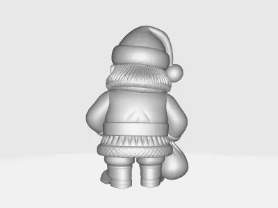 Santa Claus Figurine Christmas Decoration Model 3D print model