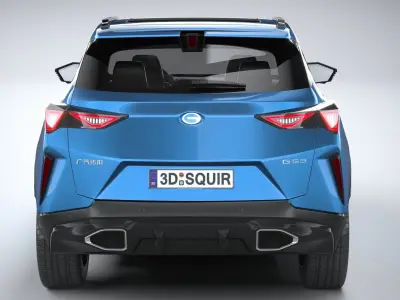 GAC GS3 2023 3D model