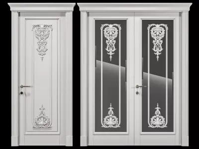 antonovych bergamo door 3D model