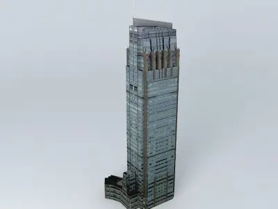 Oriental International Financial Plaza  Free 3D model