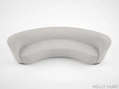 Holly Hunt Vladimir Kagan Sloane Sofa 3D model