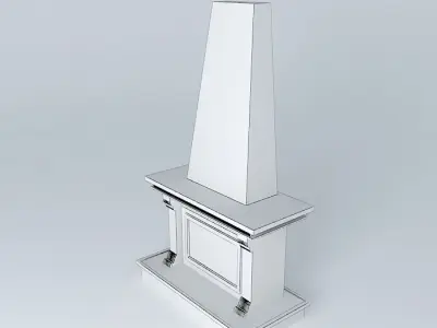 Classic fireplaces fireplace Free 3D model