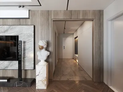 Modern living room  3D model