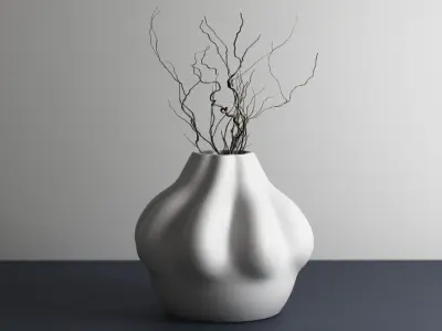 vase pot planter 3d print 856  3D print model