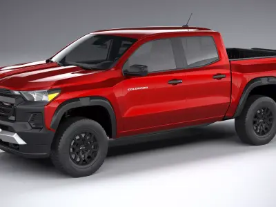 Chevrolet Colorado Trail Boss CG 2023 3D model