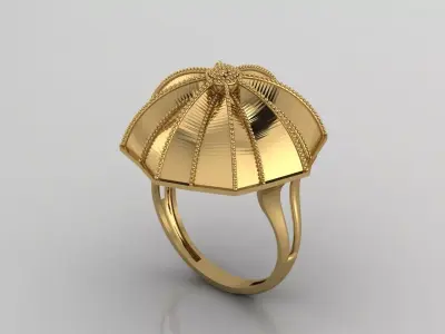 Women Plain Ring Ready STL Models Womens Ring 3d models 3D print model 29