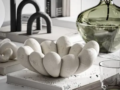 Decorative set02 3D model