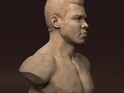 Muhammad Ali 3D print model