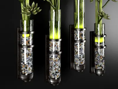 Decor plants 3D model
