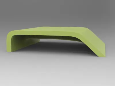Nihi Coffee Table Low-poly 3D model