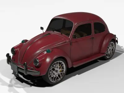 Volkswagen Beetle 3D model