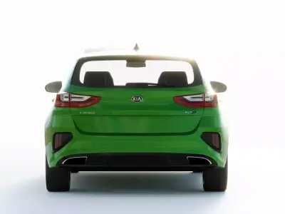 Kia Ceed GT 2019 3D model