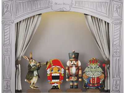 Ballet Ticket 3D model