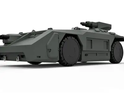 M577 carrier from Aliens Scale 1 to 32 3D print model