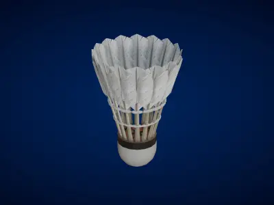 Shuttlecock 3D model
