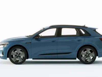 Audi E-Tron 2020 3D model