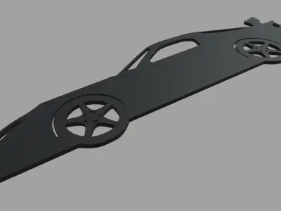 Mazda Rx7 Veilside Fortune Tokyo Drift Coupe 2007 Key Ring 3D print model