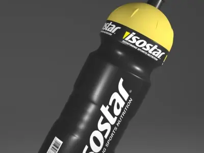 Isostar water bottle 3D model