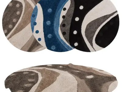 Rugs No 62 Low-poly 3D model