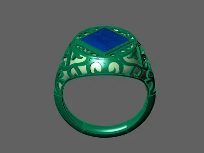 STL 3DM Gents Rings Ready Models Mens Rings 3D print model 3D print model