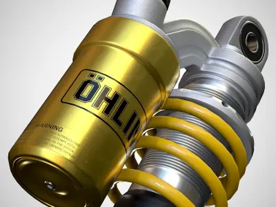 Ohlins Suspension 3D model
