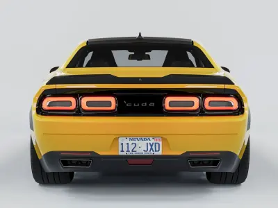 Plymouth Cuda  3D model