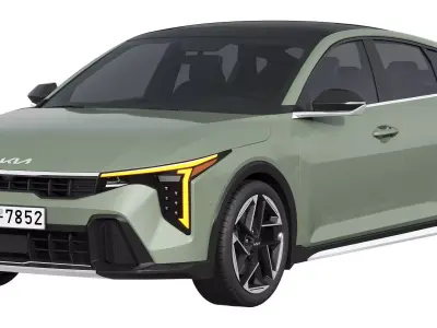 Kia K4 GT-Line 2025 3D model