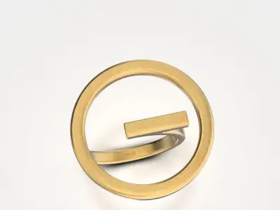 Circle Ring 3D print model