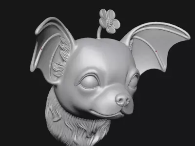 chihuahua 3D print model