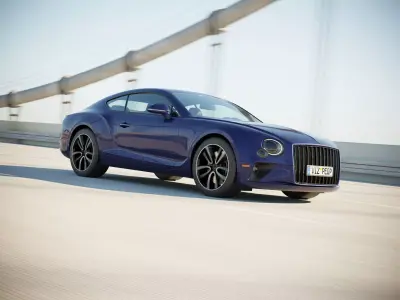 British sport car 3D model