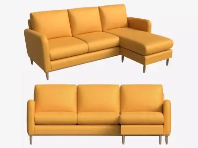 Chaise Ercol Loreta 3D model