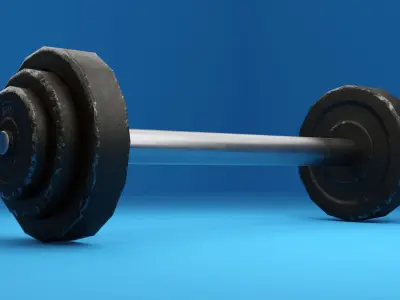 Weight Lifting Halter Free low-poly 3D model