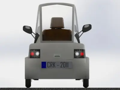 Electric Vehicle Free 3D model