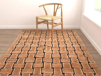 Rugs No 135 Low-poly 3D model