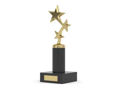 Cups Trophy 3D model 9