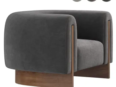 MINUIT ARMCHAIR BY studiotwentyseven 3D model