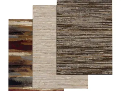Rug Set 817 3D model