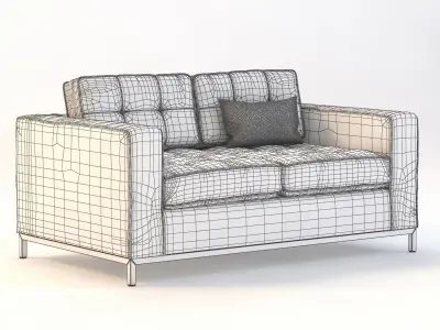 Jane Love Seat 3D model