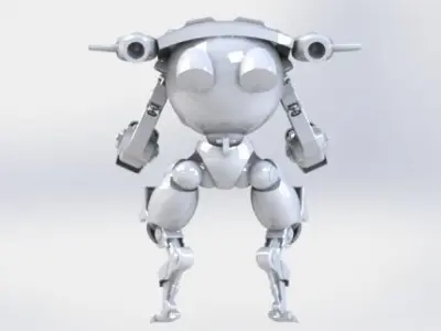 Dva Overwatch concept model Free 3D model