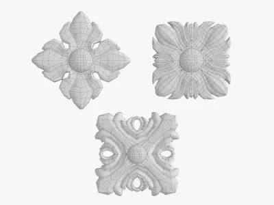 Flower 04 3D model
