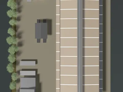 Factory layout 24-12 3D model