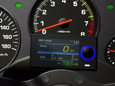 HKS EVC 7 Low-poly 3D model