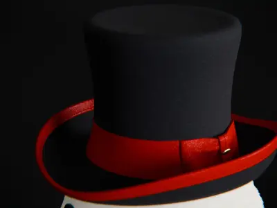 Snowman 3d Model 3D model