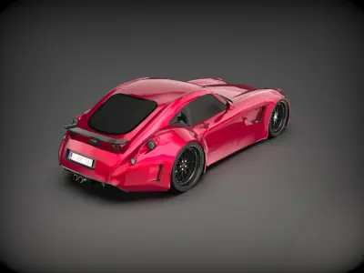 wiesmann mf5 roadster 3d model  3D model