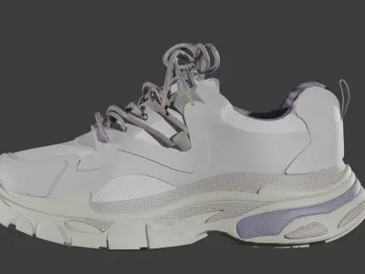 Women Sneakers 3D model