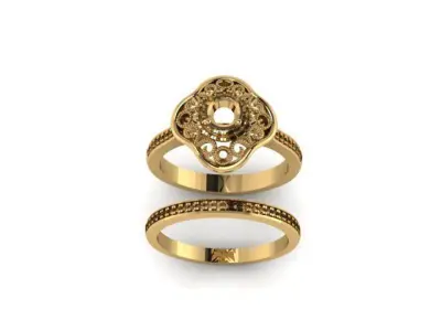 Wedding  Ring Free Ready To Print Free 3D print model